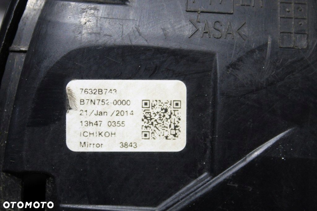 Mitsubishi ASX Lusterko Lewe 9 PIN - 5