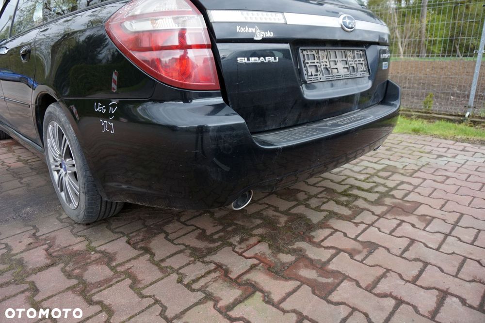 ZDERZAK TYLNY LEGACY IV BP LIFT KOMBI 32J  CZARNY SUBARU 2006-2009 - 3