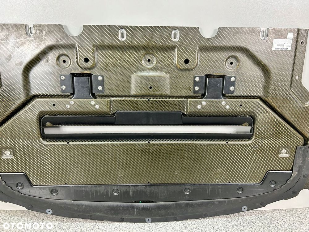 MERCEDES AMG GT 190 OSŁONA AKTYWNA POD SILNIK ZDERZAK OSŁONA CARBON - 3