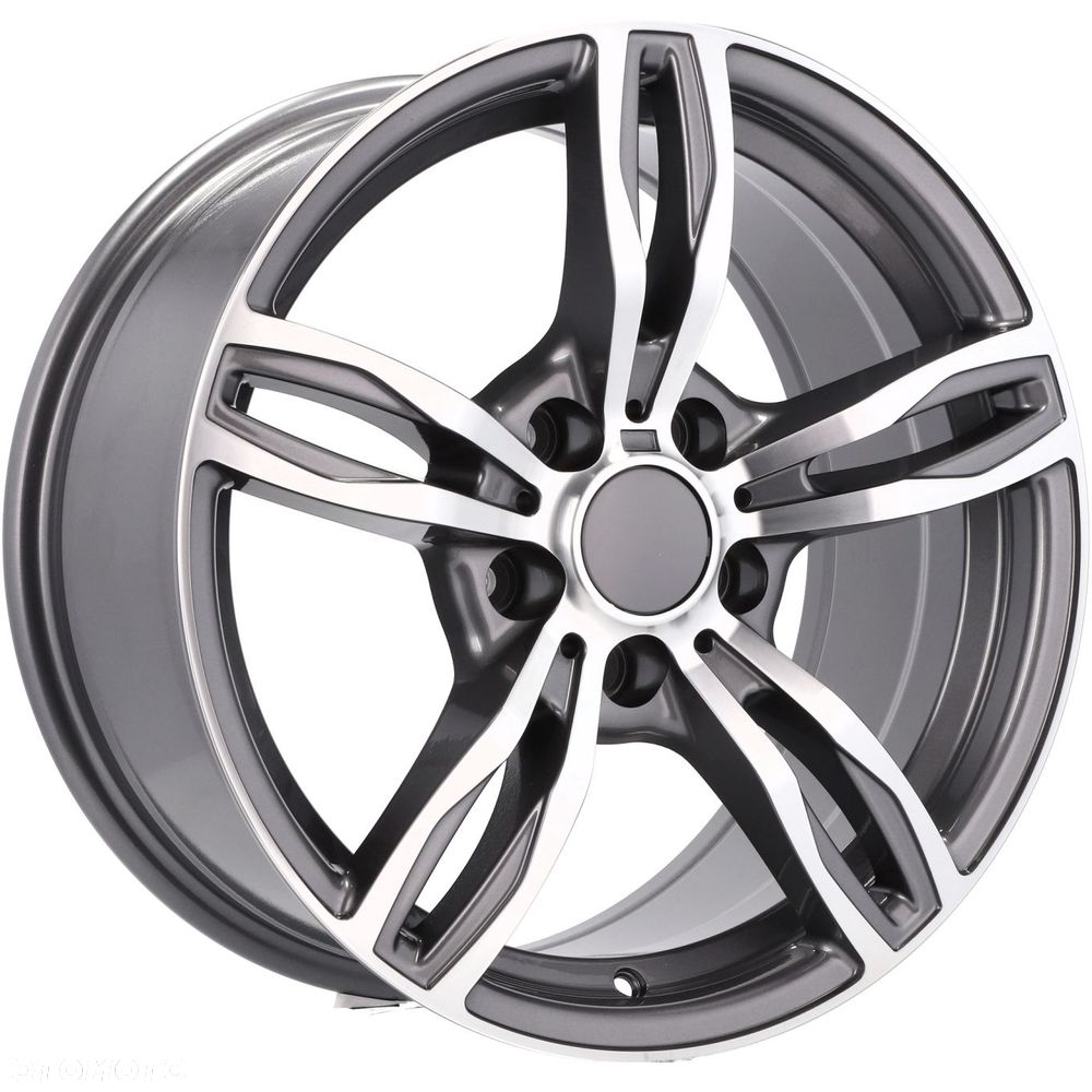 4x Felgi 18 5x120 m.in. do BMW 5 E34 E39 E60 6 F06 F12 F13 E63 E64 7 E38 E65 Z4 E89 - E492 (BK5728) - 2