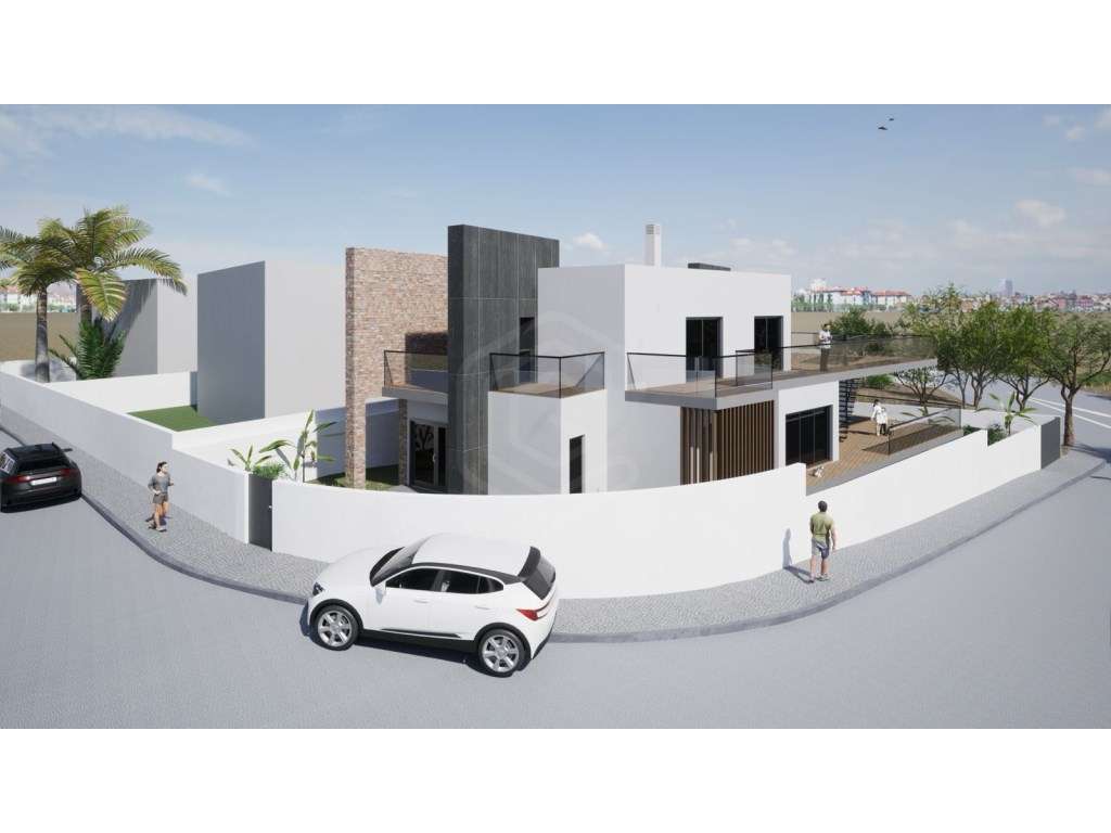 Lote com projeto aprovado para moradia unifamiliar, Montenegro, Faro - Grande imagem: 2/26