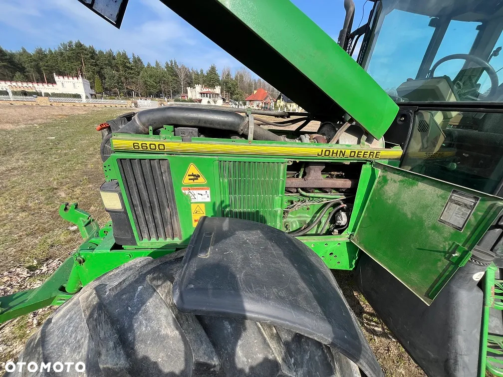 John Deere 6600 1996r. TUZ 4x4 6 cylindrowy 110KM zaczep górny dolny - 8