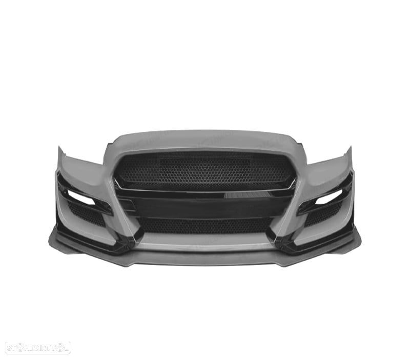 PARA-CHOQUES FRONTAL FORD MUSTANG 10-14 LOOK GT500 RESTYLING - 2