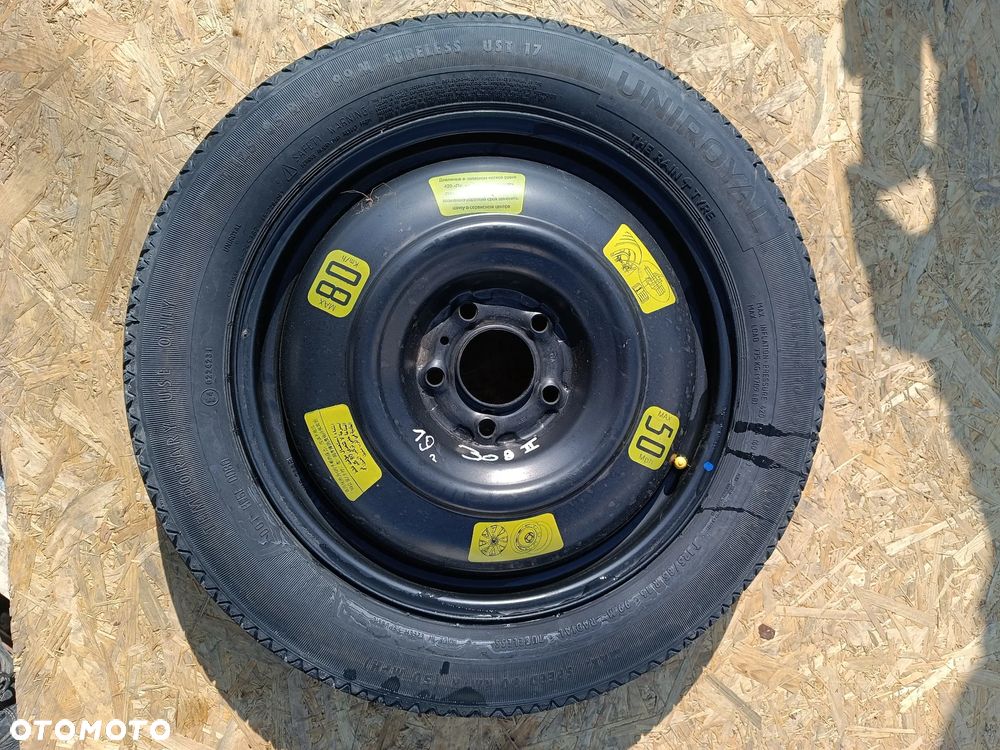 KOŁO DOJAZDOWE ZAPASOWE 125/85R16  5X108 16 CALI PEUGEOT CITREON OPEL TOYOTA - 1