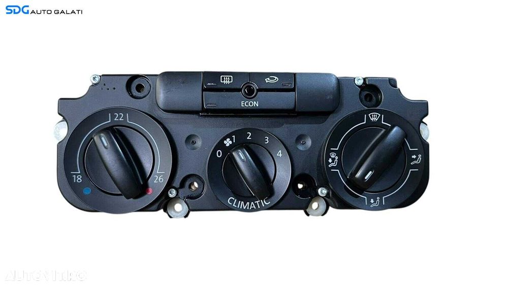 Panou Modul Unitate Comanda AC Aer Conditionat Clima Climatic Volkswagen EOS 2006 - 2010 Cod 1K0820047DP 5HB008719 [LC0582] - 1