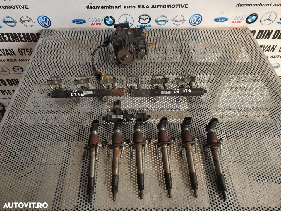 Injectoare Injector Citroen C5 C6 Jaguar Peugeot 407 607 2.7 Hdi Motor UHZ Cod 5U3Q-9K546-AA - 1