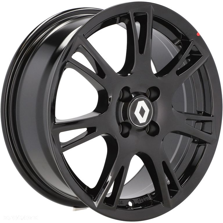 4x Felgi 16 m.in. do RENAULT Captur Clio III IV V Kangoo Wind OPEL Adam Corsa Karl - ABRERA MK539 - 2