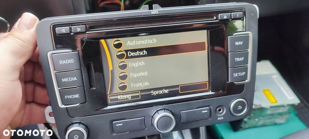 Radio Nawigacja Oryginalne Seat Rns 310 5P0035191C Kod Bdb - 3