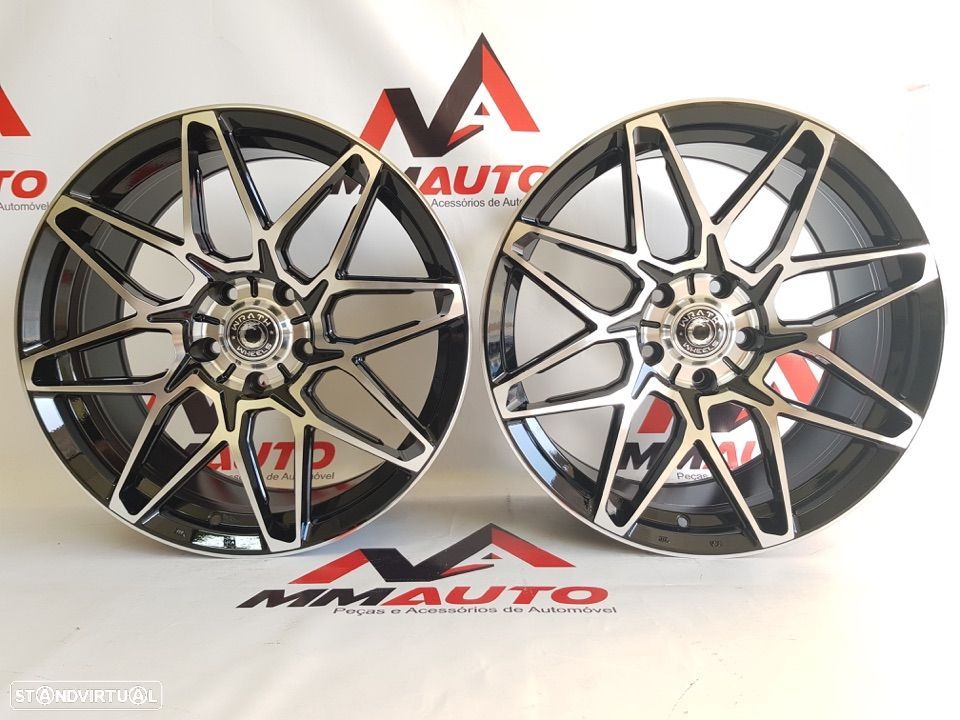 Jantes Wrath WF6 Black Polished 19 (BMW) - 1