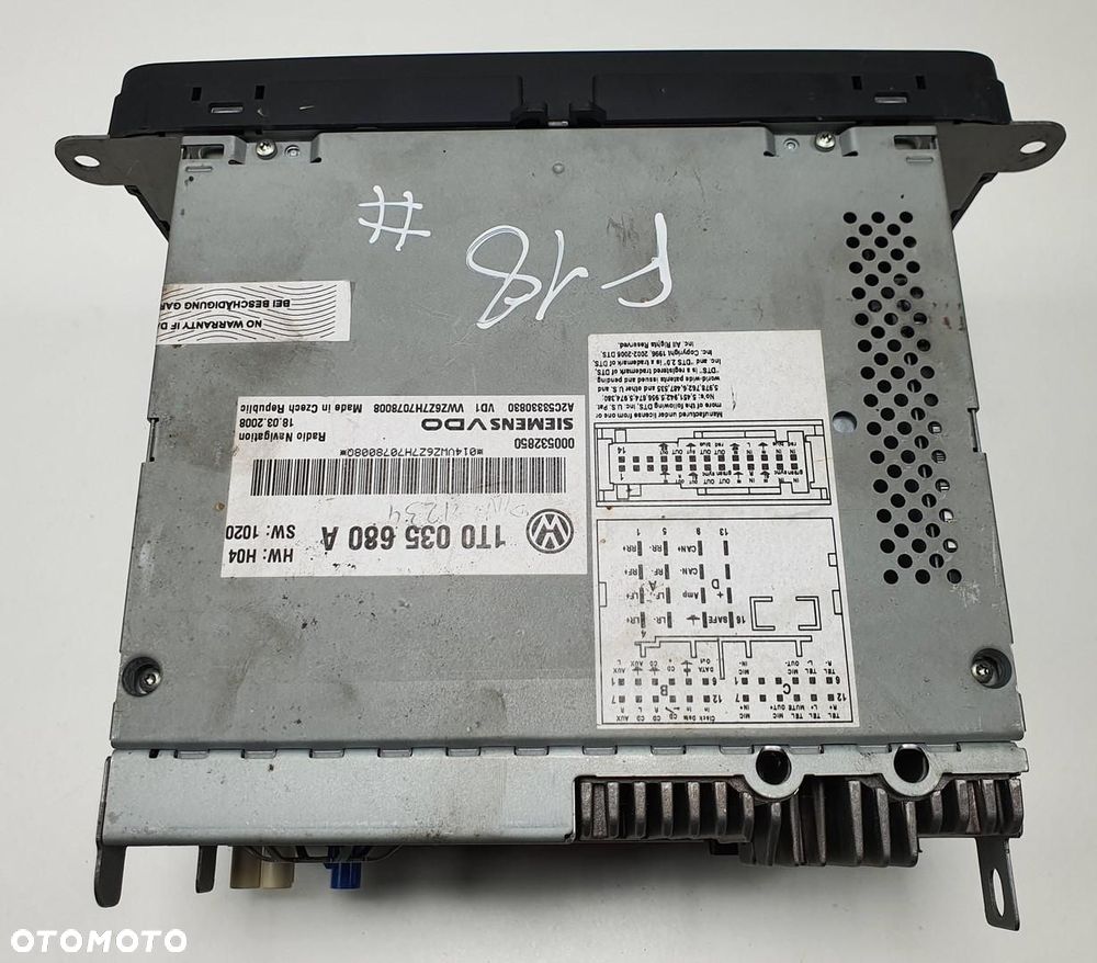 RADIO NAWIGACJA VW PASSAT B6 1T0035680A - 5