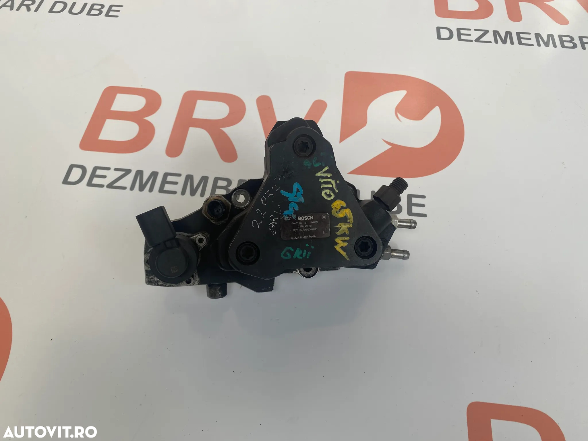 Pompa Inalta 2,2 motorizare pentru Mercedes Vito W639 Euro 3 (2004-2007) an fabricatie - 7