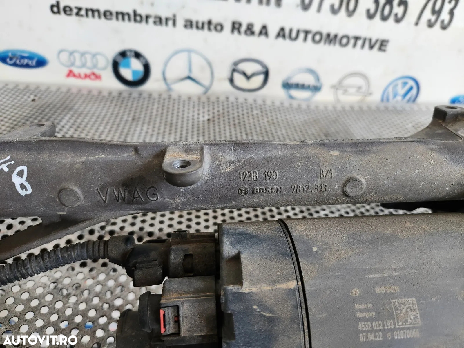 Caseta Directie Electrica Vw Golf 8 VIII Seat Skoda Cod 5WBAG Mic Defect Masina Sub 20.000 Km - 8