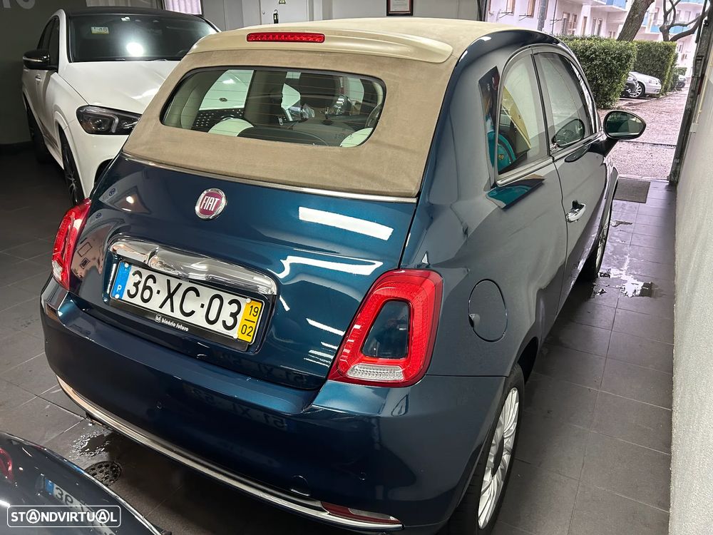 Fiat 500C 1.2 Lounge Dualogic - 14