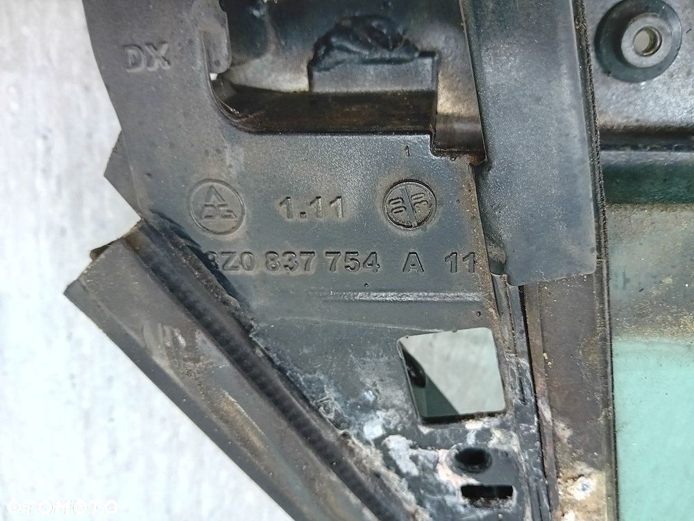 PODNOŚNIK SZYBY PRAWY PRZÓD Z STELAŻEM AUDI A2 8Z 8Z0837754A - 7