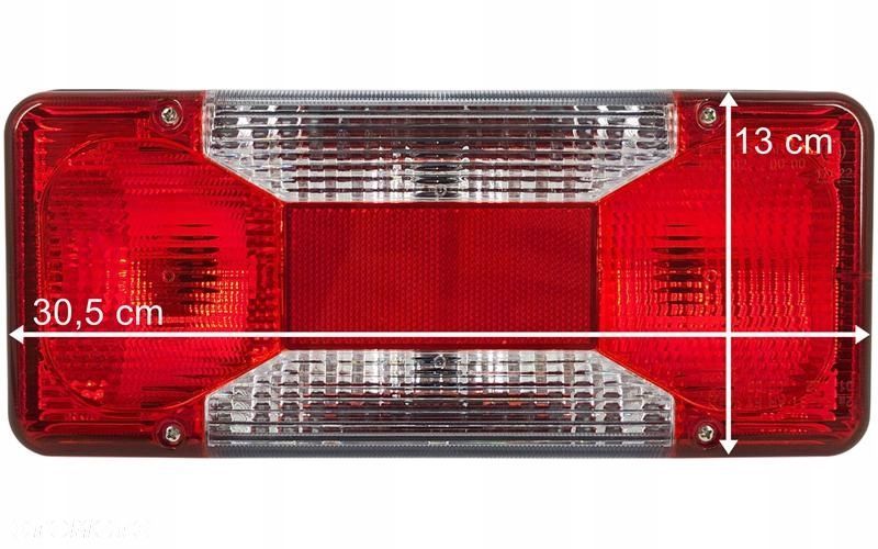 iveco daily lampa zespolona tył tylna prawa / lewa - 2