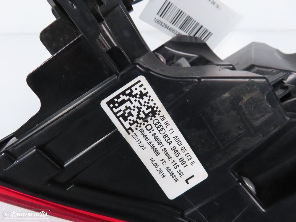 Farolim LED Esquerdo/Trás Usado / Original AUDI Q3 (F3B) 83A945091 - 3