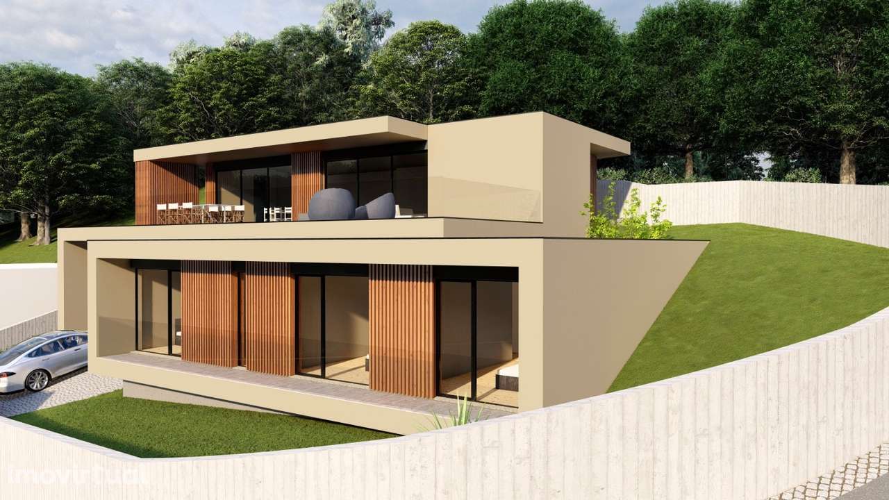 Moradia individual T3, em estrutura, em Gême, Vila Verde - Grande imagem: 3/27