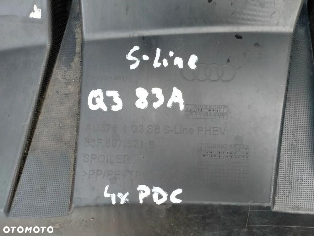Audi Q3 83A S-LINE / Zderzak Tył Tylny / 4 PDC / Kompletny / ORYGINAŁ - 14