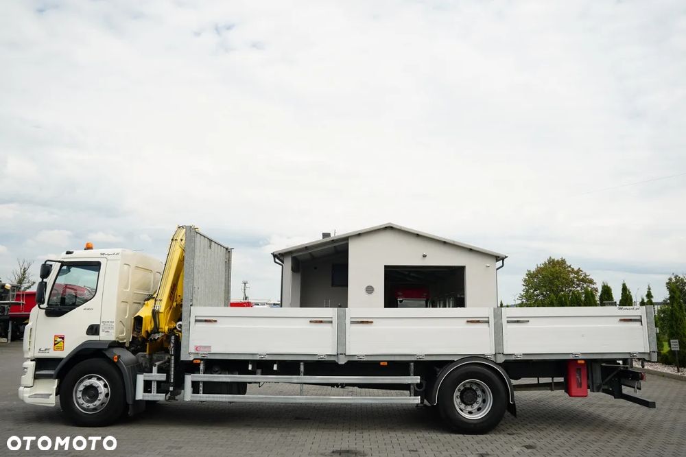 DAF LF 250 / 4X2 / SKRZYNIOWY - 7.3 + HDS HYVA HB 150X -E3 / STEROWANIE RADIOWE / ROTATOR / MAX UDŹWIG: 5200 KG / EURO 6 - 9