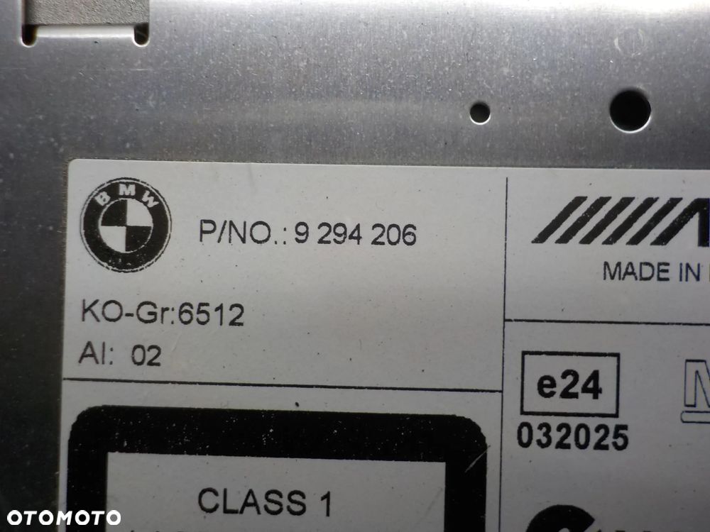 BMW X3 F25 RADIOODTWARZACZ 9294206 - 2
