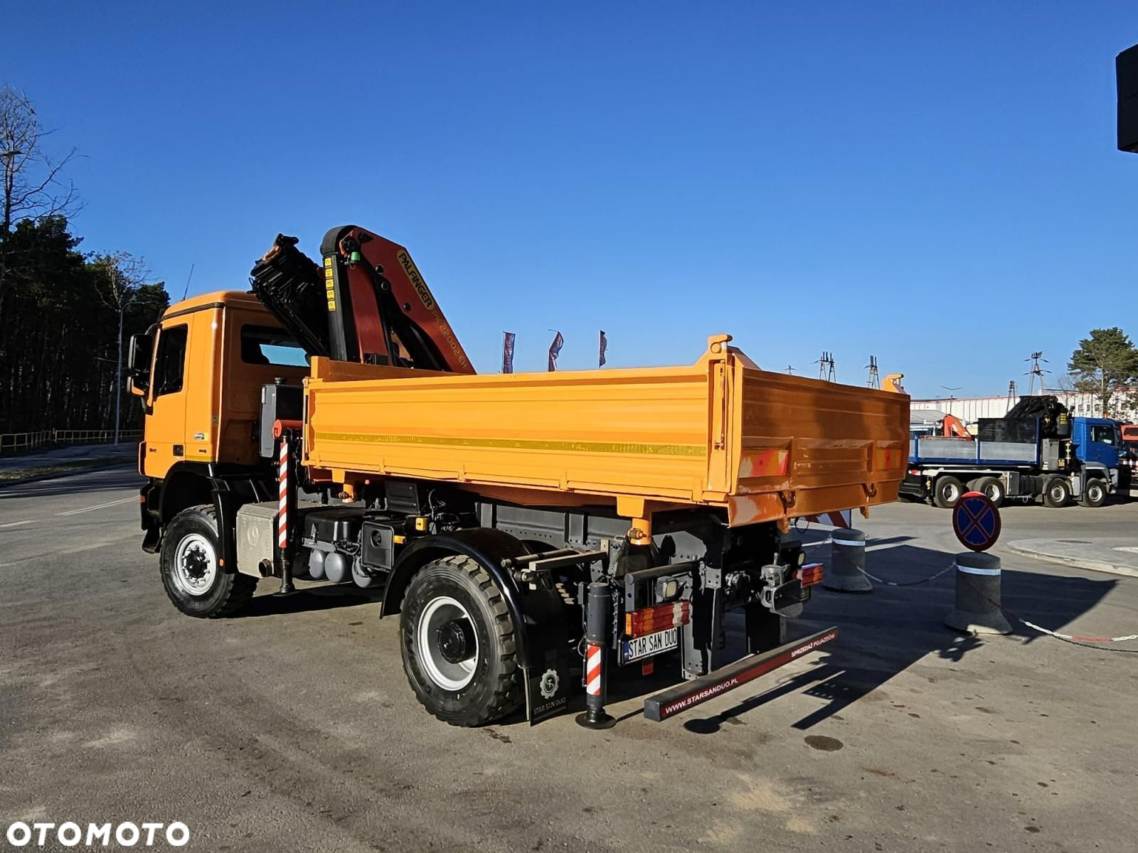 Mercedes-Benz ACTROS 1841 4x4 PALFINGER PK 22002 HDS Żuraw Wywrotka - 15