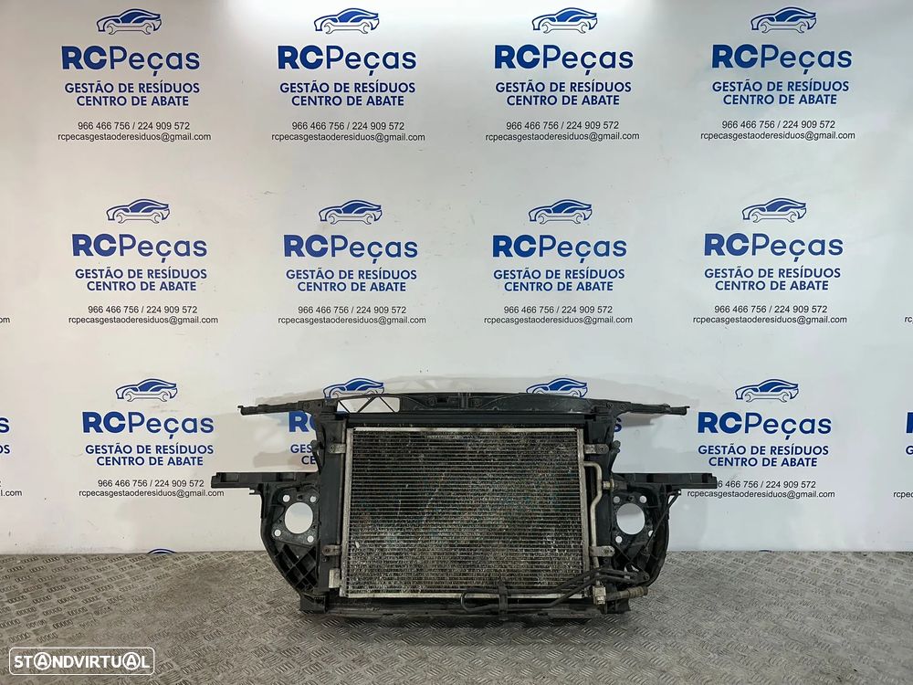 .Frente Fibra Radiador Termoventilador Audi A4 B6 Gasolina Original - 2