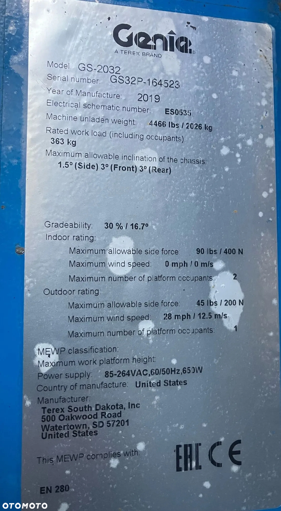 Genie GS-2032 - 9
