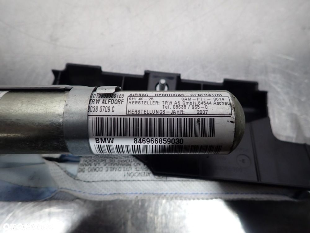 KURTYNA POWIETRZNA LEWA KIEROWCY BMW E91 846966859030 - 3