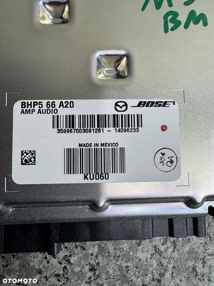 wzmacniacz radia bose mazda 3 bm 2013-2017 bhp5 66 a20 - 5