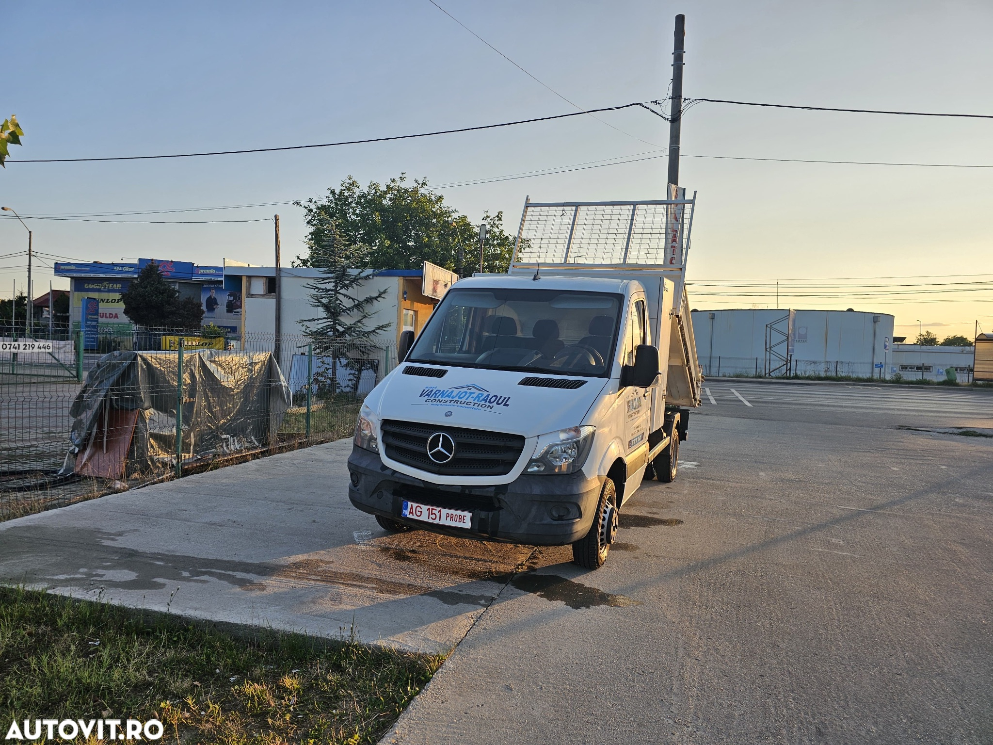 Mercedes-Benz Sprinter 513 CDI - BASCULABIL - axa dubla - 3.5T - 17
