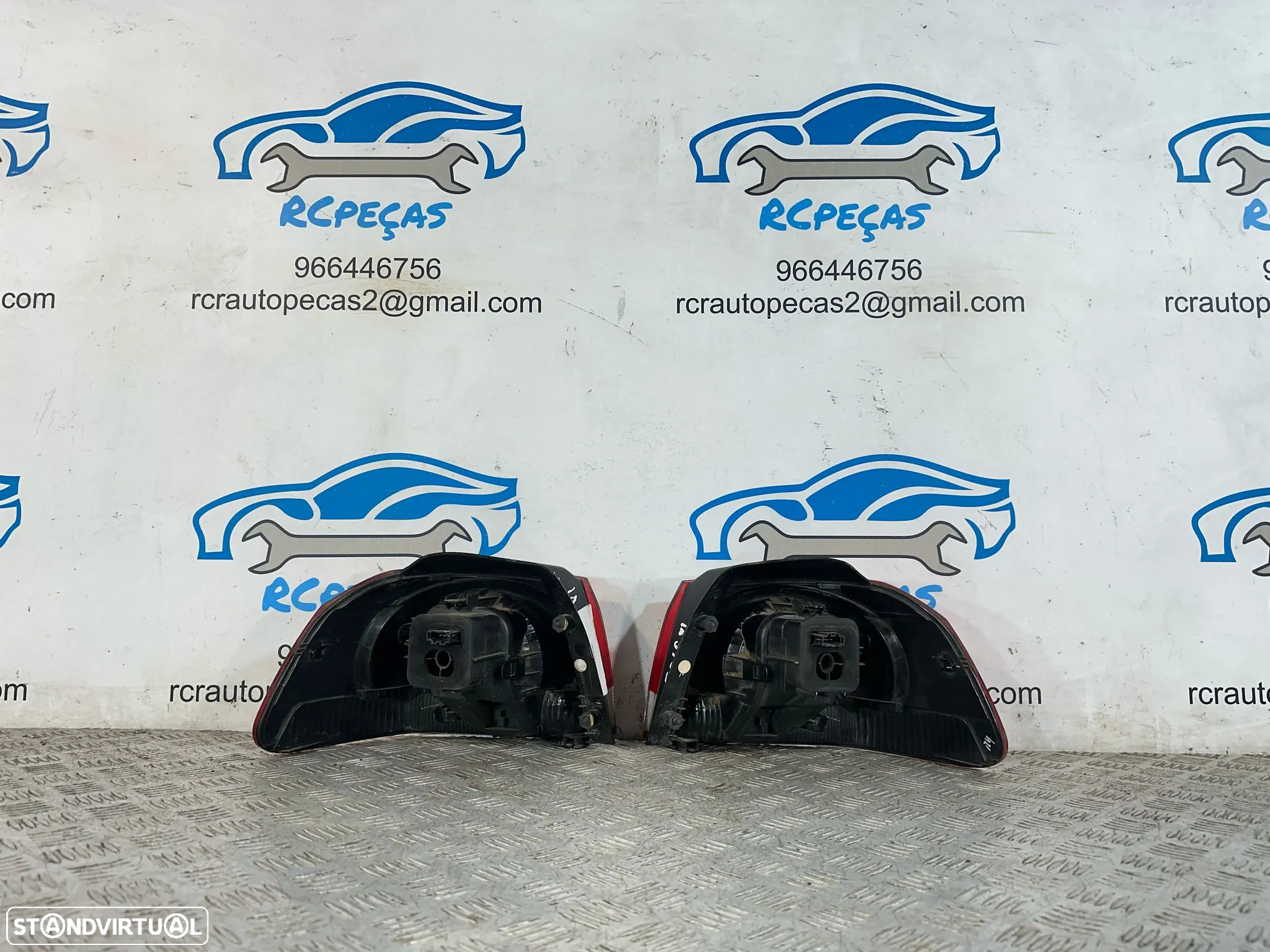 .Conjunto Farolins Tras Traseiro Direito Esquerdo Original Volkswagen VW Golf 6 Mk6 5K0945112 5K0945111 2008 a 2013 - 5