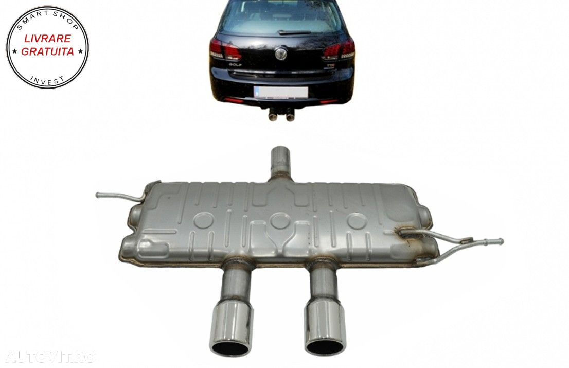 Sistem de evacuare VW Golf 5 R32 (2003-2007) Golf 6 R20 (2008-2013)- livrare gratuita - 15