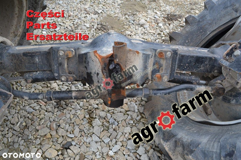 Case MX 270 części silnik skrzynia most oś blok - 4