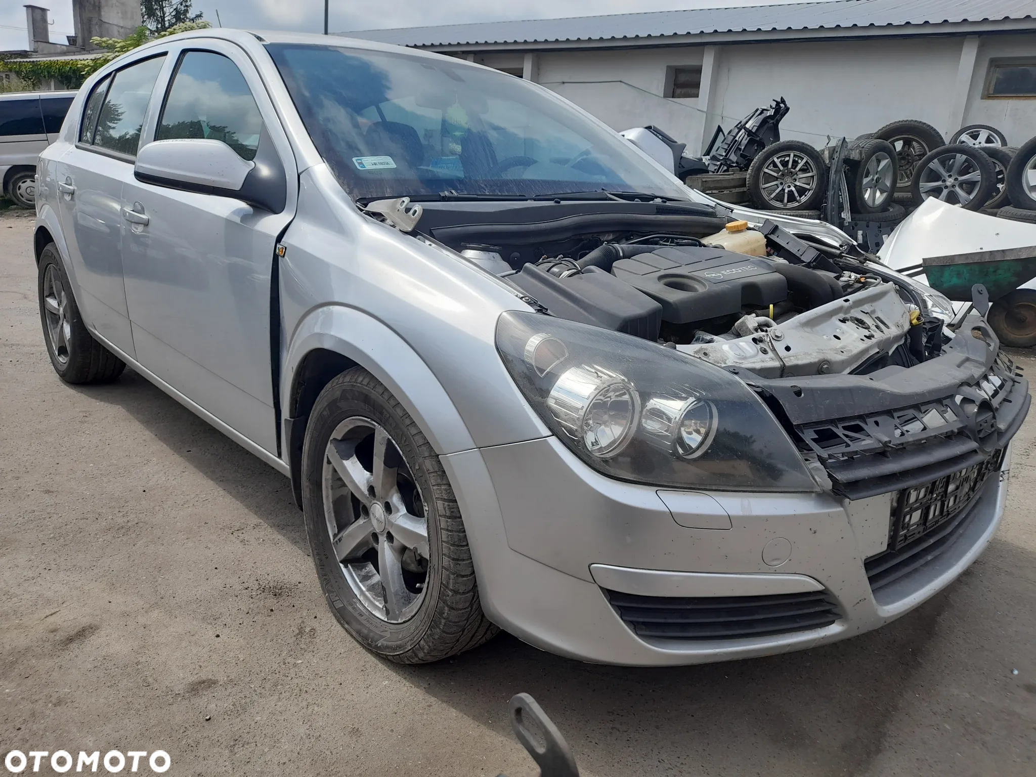 OPEL ASTRA H DRZWI LEWY TYŁ LEWE TYLNE Z157 2AU - 17