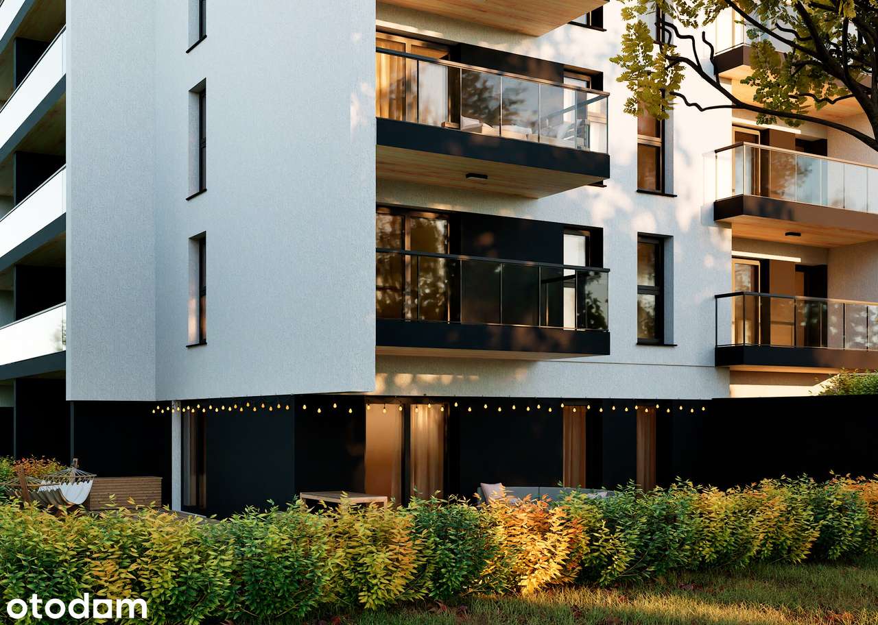 3-pokojowe mieszkanie 62m2 + bardzo duży ogródek (ok 130m2)