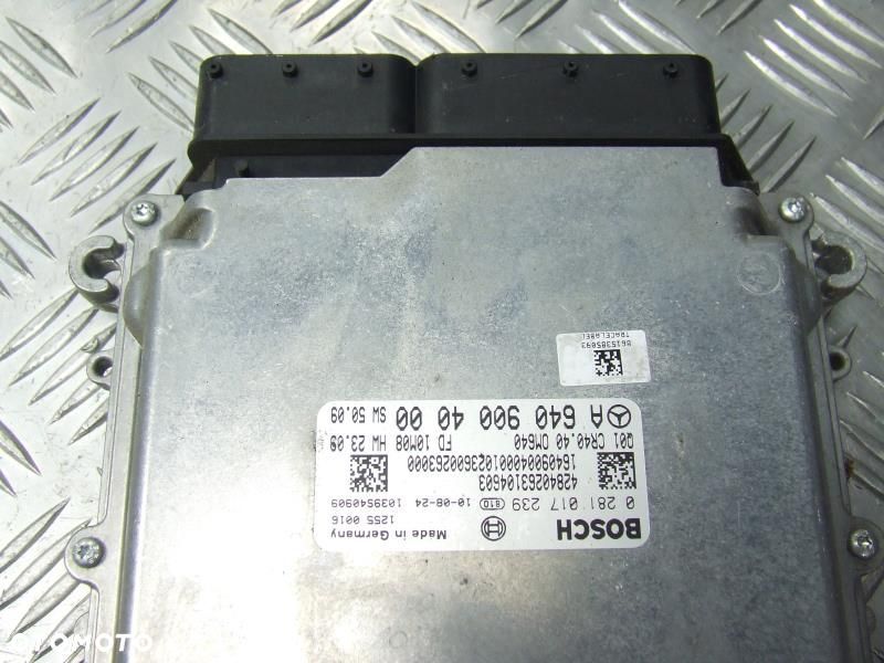 MERCEDES W169 2.0 CDI KOMPUTER SILNIKA 6409004000 - 6