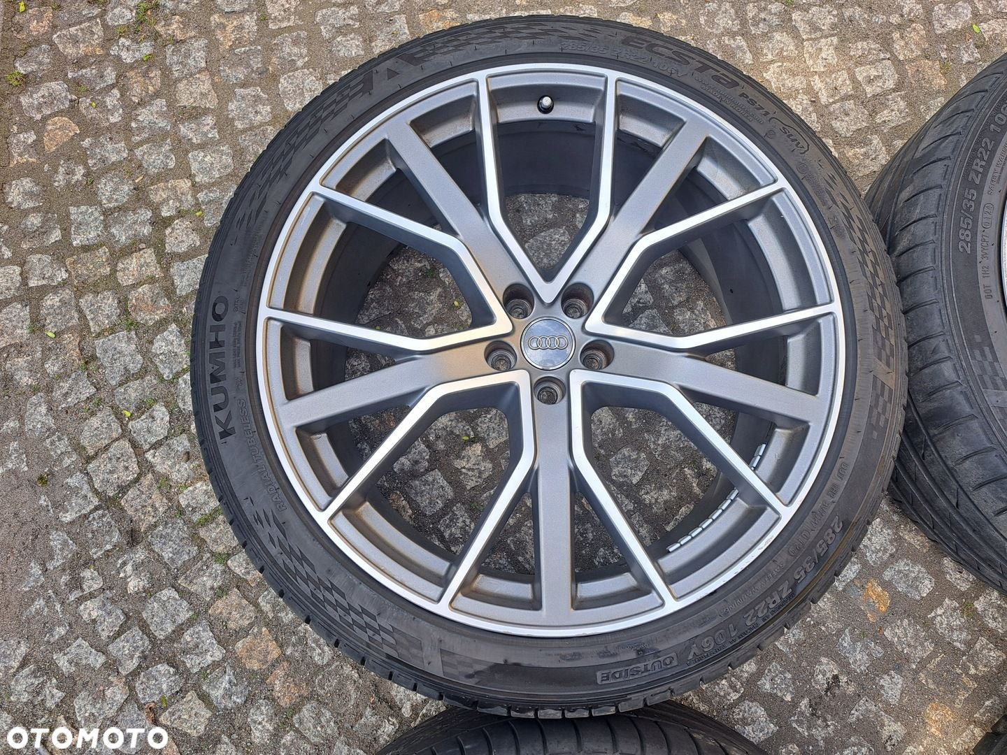 Oryg. Audi Q7 SQ7 22 S-Line Q8 SQ8 4M 4M0 opony letnie - 3