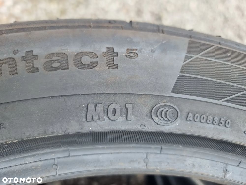 Opony letnie CONTINENTAL 245/45R19 102Y CONTISPORTCONTACT 5 MO1 (4szt.) (1x4,0 3x5,5) (DOT: 1x0920 1x1421 2x5121) L302 - 6