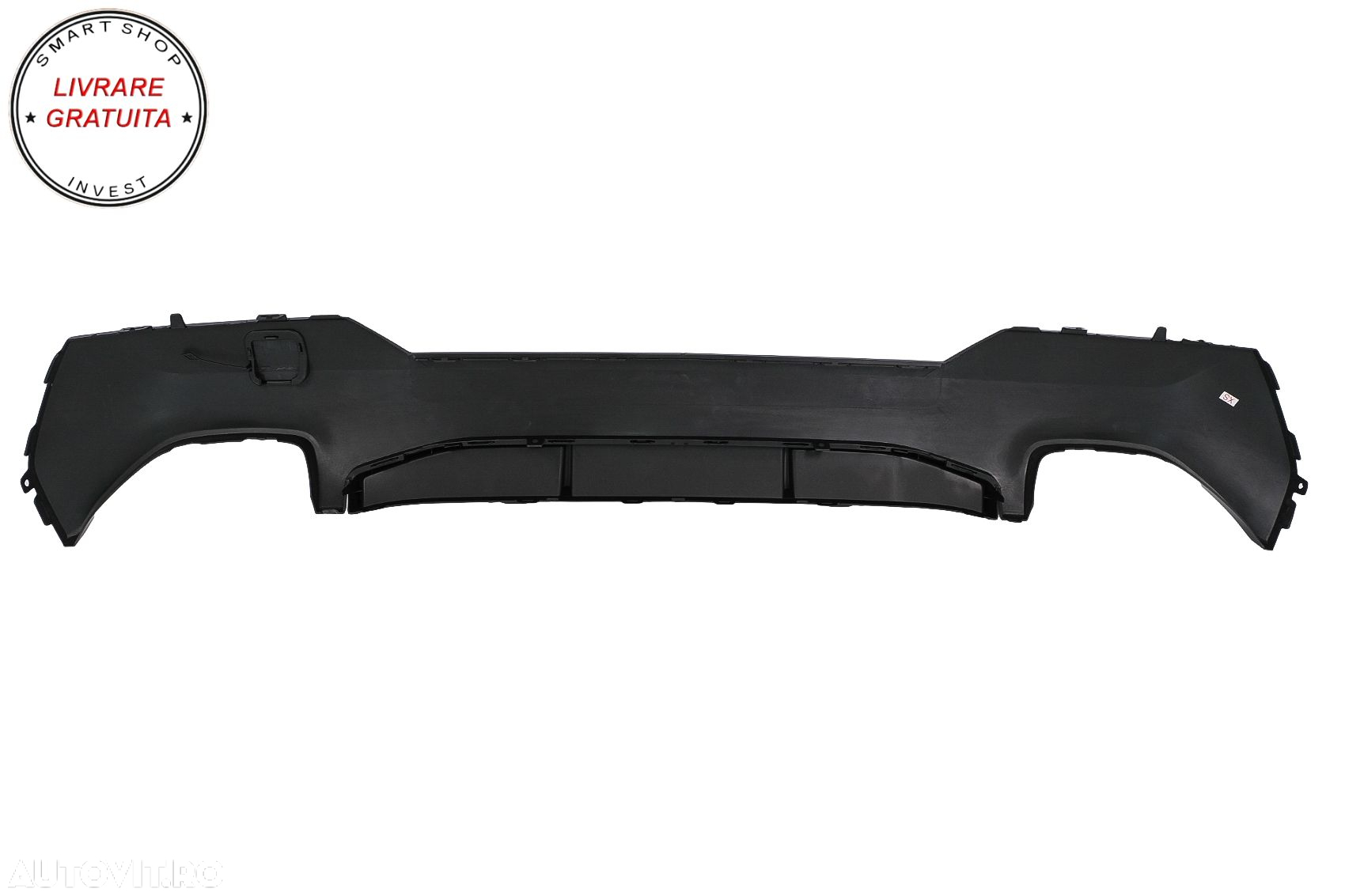 Difuzor Bara Spate cu Ornamente Evacuare Negre BMW 4 Series G22 G23 M Sport (2020-- livrare gratuita - 8