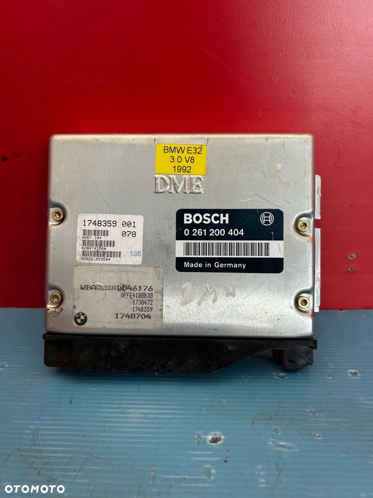 KOMPUTER STEROWNIK SILNIKA BMW E32 3.0 1992 0261200404 - 1