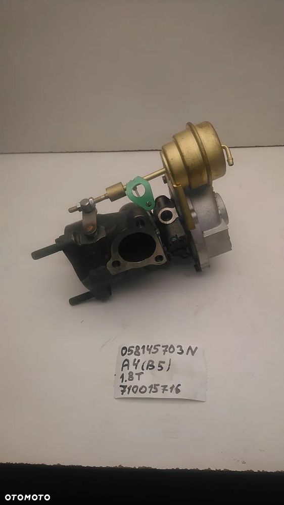 TURBOSPRĘŻARKA 1.8 T 150KM 163KM 170KM 180KM A4 B6 058145703J / 00000171 - 4