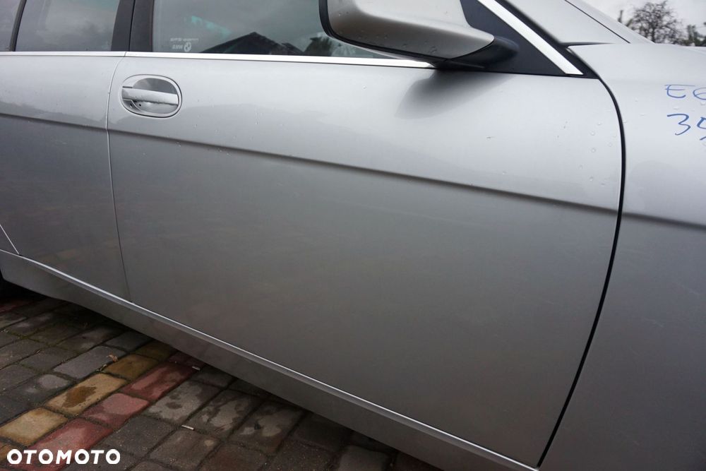DRZWI PRZEDNIE PRAWE 7 IV E65 354  SREBRNY TITANSILBER BMW 2001-2005 - 3