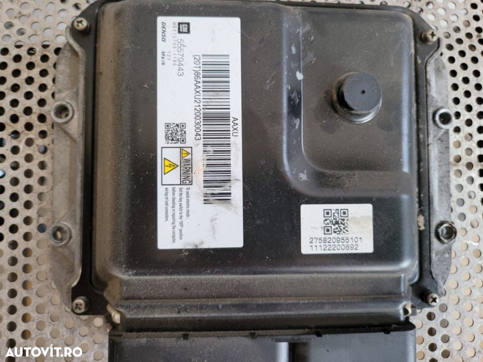 Calculator Motor Ecu Opel Astra J 1.7 Cdti 125 Cai Cod Motor A17DTR Manual Cutie M32 Cod 55579443 - 2