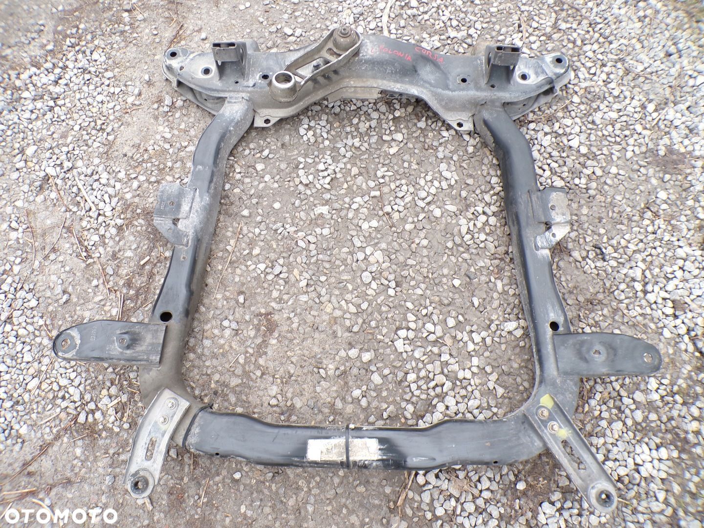 OPEL CORSA C COMBO C SANKI ŁAWA SILNIKA BEZ RDZY - 1