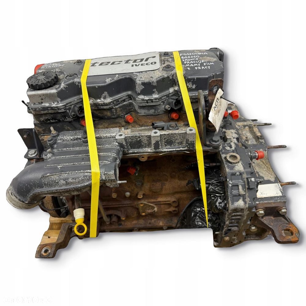 SILNIK Iveco Eurocargo 3.9 D DIESEL TECTOR sprawny palący komplet F4AE0481A - 1