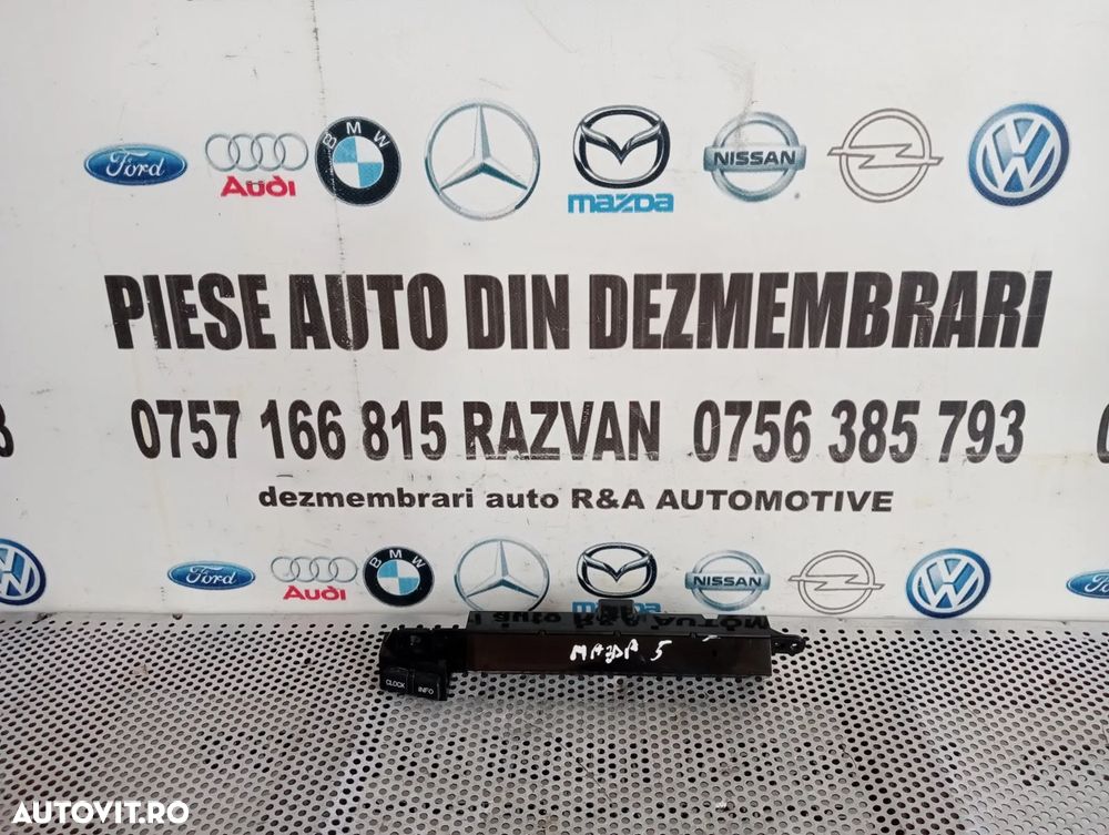 Display Infocenter Mazda 5 An 2005-2006-2007-2008-2009-2010 Dezmembrez - Dezmembrari Arad - 3