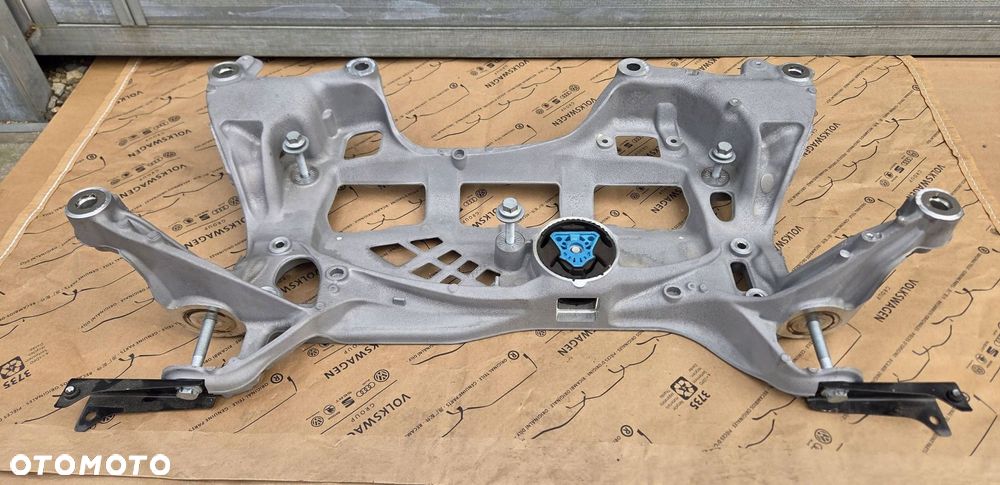 volkswagen multivan transporter t7 sanki wózek przód 7t0199313c - 1