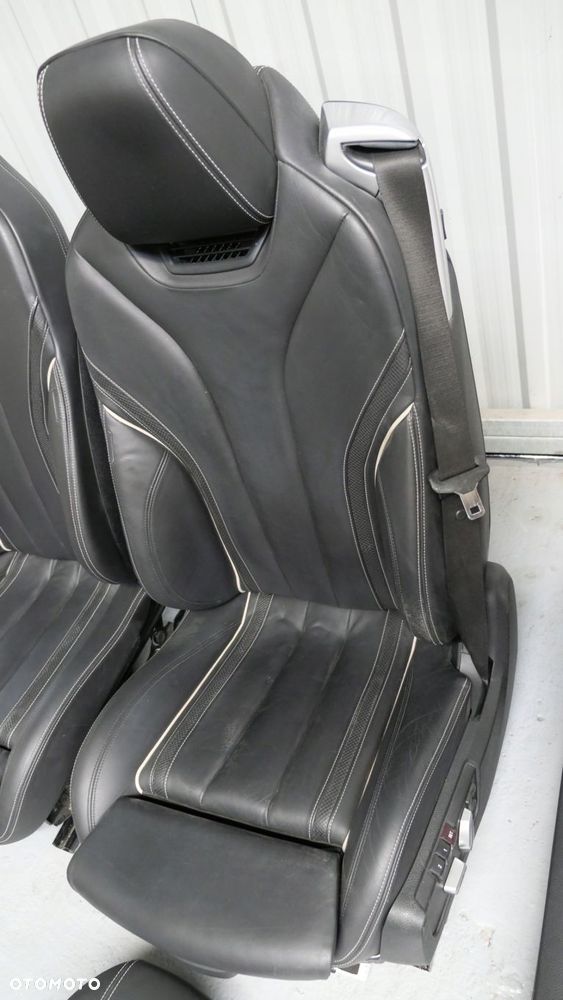 bmw f33 wnętrze skórzane m-pakiet individual fotele + kanapa - 12