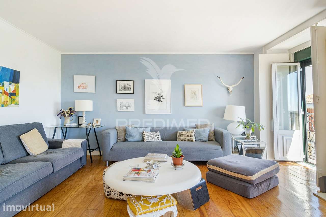 Magnífico T4 duplex com varandas, terraço e vista rio, Estrela, Lisboa - Grande imagem: 3/40