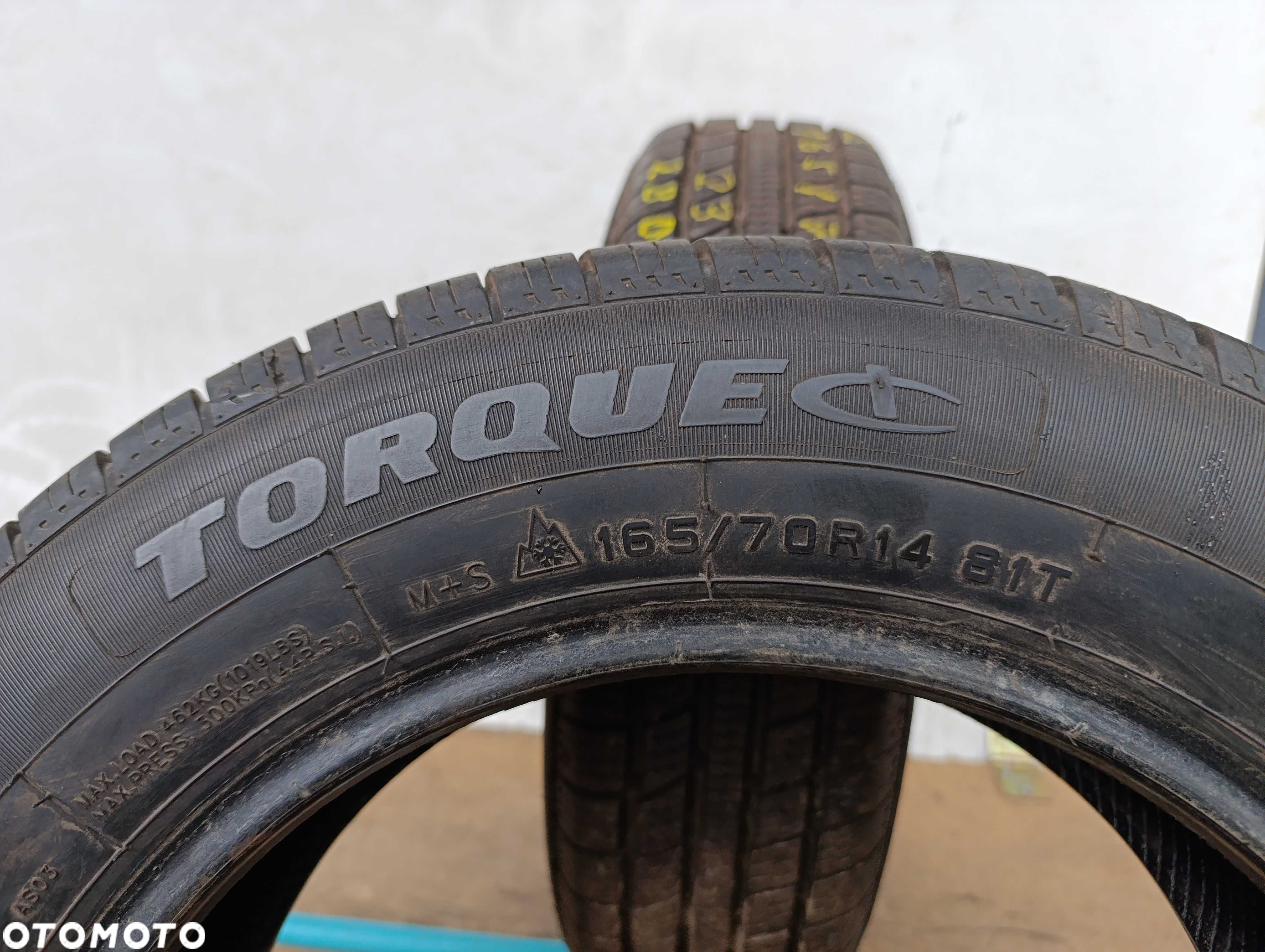 2x 165/70 R14 81T Torque All Season TQ025. 2023r 7,7mm - 4
